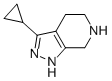 CAS 登录号：853784-22-2， 3-环丙基-4,5,6,7-四氢-1H-吡唑并[3,4-c]吡啶