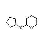 CAS#: 85382-33-8， 2-(Cyclopentyloxy)tetrahydro-2H-pyran
