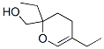 structure of CAS# 85392-28-5, 2,5-Diethyl-3,4-Dihydro-2H-Pyran-2-Methanol;2,5-Diethyl-3,4-Dihydro-2H-Pyran-2-Methanol