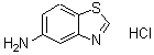 structure of CAS# 854067-25-7, 5-Amino-1,3-Benzothiazole Hydrochloride;5-Amino-1,3-Benzothiazole Hydrochloride;5-AMINO-1,3-BENZOTHIAZOLE HCL