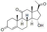 CAS 登录号：855-05-0， 15alpha-羟基-11-氧代黄体酮