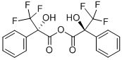structure of CAS# 85541-57-7, (+)-alpha-Methoxy-alpha-(Trifluoromethyl)Phenylacetic Anhydride;(+)-ALPHA-METHOXY-ALPHA-(TRIFLUOROMETHYL)PHENYLACETIC ANHYDRIDE;Methoxytrifluoromethylphenylaceticanhydride