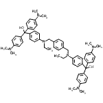 CAS#: 85586-75-0， {1,4-Phenylenebis[methylene(ethylimino)-4,1-phenylene]}bis{bis[4-(dimethylamino)phenyl]methanol}