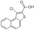 结构式 CAS# 85589-69-1, 1-氯萘并[2,1-b]噻吩-2-羧酸