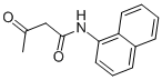 structure of CAS# 86-83-9, alpha-Naphthylacetoacetanilide;N-(1-Naphthyl)-3-Oxo-Butanamide;N-(1-Naphthyl)-3-Oxobutanamide;3-Keto-N-(1-Naphthyl)Butyramide