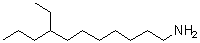 结构式 CAS# 86089-17-0, 8-乙基-1-十一烷胺