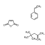 CAS#: 86220-52-2， 2,5-Furandione, Polymer With Ethenylbenzene And 2,4,4-Trimethyl-1-Pentene