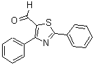 structure of CAS# 864068-85-9, 2,4-Diphenyl-5-Thiazolecarboxaldehyde;2,4-Diphenyl-1,3-Thiazole-5-Carboxaldehyde 95%;2,4-DIPHENYL-1,3-THIAZOLE-5-CARBOXALDEHYDE;2,4-DIPHENYL-1,3-THIAZOLE-5-CARBALDEHYDE