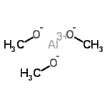 structure of CAS# 865-31-6, Aluminium trimethanolate;aluminium methanolate