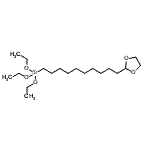 CAS 登录号：866935-66-2， [10-(1,3-二氧戊环-2-基)癸基](三乙氧基)硅烷