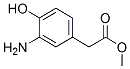 structure of CAS# 86818-19-1, Methyl 2-(3-Amino-4-Hydroxyphenyl)Acetate;ETHYL 2-(3-AMINO-4-HYDROXYPHENYL)ACETATE