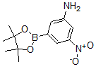 结构式 CAS# 871329-51-0, 3-氨基-5-硝基苯基硼酸频哪醇酯