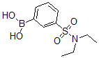 结构式 CAS# 871329-58-7, B-[3-[(二乙基氨基)磺酰基]苯基]-硼酸