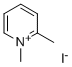 structure of CAS# 872-73-1, 1 2-Dimethylpyridinium Iodide;1,2-Dimethylpyridinium Iodide;1-Methyl-2-Picolinium Iodide;2-Methylpyridine Methiodide