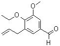 structure of CAS# 872183-27-2, 3-Allyl-4-ethoxy-5-methoxybenzaldehyde;3-allyl-4-ethoxy-5-methoxybenzaldehyde;3-Allyl-4-ethoxy-5-methoxy-benzaldehyde;BAS 02892533