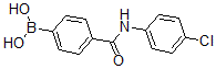 structure of CAS# 874288-02-5, B-[4-[[(4-Chlorophenyl)Amino]Carbonyl]Phenyl]-Boronic Acid;4-[(4-Chlorophenyl)Carbamoyl]Benzeneboronic Acid 97%;4-[(4-Chlorophenyl)Carbamoyl]Benzeneboronic Acid;3-[(4-Chlorophenyl)Carbamoyl]Benzeneboronic Acid
