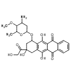 CAS#: 87471-33-8， 3-Glycoloyl-3,5,12-trihydroxy-6,11-dioxo-1,2,3,4,6,11-hexahydro-1-tetracenyl 3-amino-2,3,6-trideoxy-4-O-methylhexopyranoside