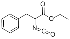 structure of CAS# 87543-80-4, Ethyl 2-Isocyanato-3-Phenylpropionate;2-Isocyanato-3-Phenylpropionic Acid Ethyl Ester;ETHYL 2-ISOCYANATO-3-PHENYLPROPIONATE