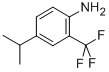 结构式 CAS# 87617-29-6, 2-氨基-5-异丙基三氟甲苯