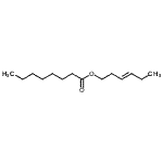 CAS#: 87619-90-7， (3E)-3-Hexen-1-yl octanoate