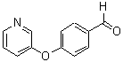 结构式 CAS# 87626-41-3, 4-(吡啶-3-基氧基)苯甲醛