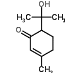CAS#: 87791-00-2， 6-(2-Hydroxy-2-propanyl)-3-methyl-2-cyclohexen-1-one
