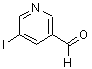 结构式 CAS# 879326-76-8, 5-碘烟醛