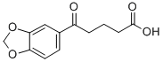 结构式 CAS# 87961-41-9, 5-[3,4-(亚甲二氧基)苯基]-5-氧代戊酸