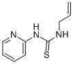 structure of CAS# 880-14-8, 1-Allyl-3-(2-Pyridyl)Thiourea;3-Allyl-1-(2-Pyridyl)Thiourea;3-Prop-2-Enyl-1-Pyridin-2-Yl-Thiourea;Aids129533