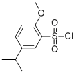 结构式 CAS# 88059-65-8, 5-异丙基-2-甲氧基-苯磺酰氯