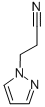 结构式 CAS# 88393-88-8, 3-(1H-吡唑-1-基)丙腈