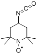 structure of CAS# 88418-69-3, 4-Isocyanato-2,2,6,6-tetramethyl-1-piperidinyloxy;4-Isocyanato-TEMPO, Technical Grade (Approximately 85%);4-Isocyanato-2,2,6,6-Tetramethyl-1-Piperidinyloxy;4-ISOCYANATO-TEMPO