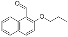 structure of CAS# 885-26-7, 2-Propoxy-Naphthalene-1-Carbaldehyde;Zinc02526689