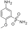 structure of CAS# 88508-44-5, 5-Amino-2-Methoxy-Benzenesulfonamide