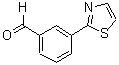 structure of CAS# 885465-97-4, 3-(2-Thiazolyl)-Benzaldehyde;2-(3-Formylphenyl)Thiazole-4-Carboxylic Acid;2-(3-Formylphenyl)Thiazole-5-Carboxylic Acid;3-(5-Nitrothiazol-2-Yl)Benzaldehyde