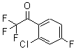结构式 CAS# 886370-93-0, 1-(2-氯-4-氟苯基)-2,2,2-三氟乙酮