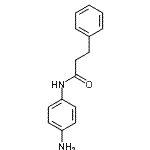 结构式 CAS# 886713-07-1, N-(4-氨基苯基)-3-苯丙酰胺