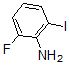 structure of CAS# 886762-73-8, 2-Fluoro-6-Iodo-Benzenamine
