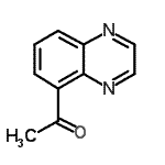 CAS 登录号：89334-34-9， 1-(5-喹喔啉基)乙酮