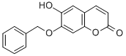 结构式 CAS# 895-61-4, 6,7-二羟基香豆素-7-苄基醚