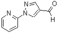 structure of CAS# 896717-66-1, 1-(2-Pyridinyl)-1H-pyrazole-4-carbaldehyde;1-(pyridin-2-yl)-1H-pyrazole-4-carbaldehyde;1-Pyridin-2-yl-1H-pyrazole-4-carbaldehyde;MFCD09054737