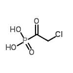 CAS 登录号：89699-33-2， (氯乙酰基)膦酸