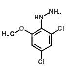 CAS#: 89792-76-7， (2,4-Dichloro-6-methoxyphenyl)hydrazine