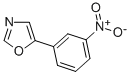 structure of CAS# 89808-77-5, 5-(3-Nitrophenyl)-1,3-Oxazole;5-(3-NITROPHENYL)-1,3-OXAZOLE;5-(3-NITROPHENYL)OXAZOLE