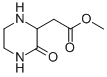 结构式 CAS# 89852-17-5, 2-[(2S)-3-氧代-2,4,5,6-四氢吡嗪-2-基]乙酸甲酯