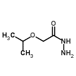 结构式 CAS# 898747-67-6, 2-异丙氧基乙酰肼