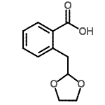 CAS#: 898767-07-2， 2-(1,3-Dioxolan-2-ylmethyl)benzoic acid