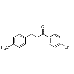 structure of CAS# 898768-71-3, 1-(4-Bromophenyl)-3-(4-methylphenyl)-1-propanone;4'-bromo-3-(4-methylphenyl)propiophenone