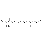 结构式 CAS# 898777-09-8, 乙基9-甲基-8-氧代癸酸酯
