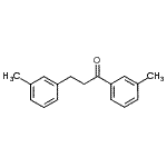 结构式 CAS# 898790-33-5, 1,3-二(3-甲基苯基)-1-丙酮